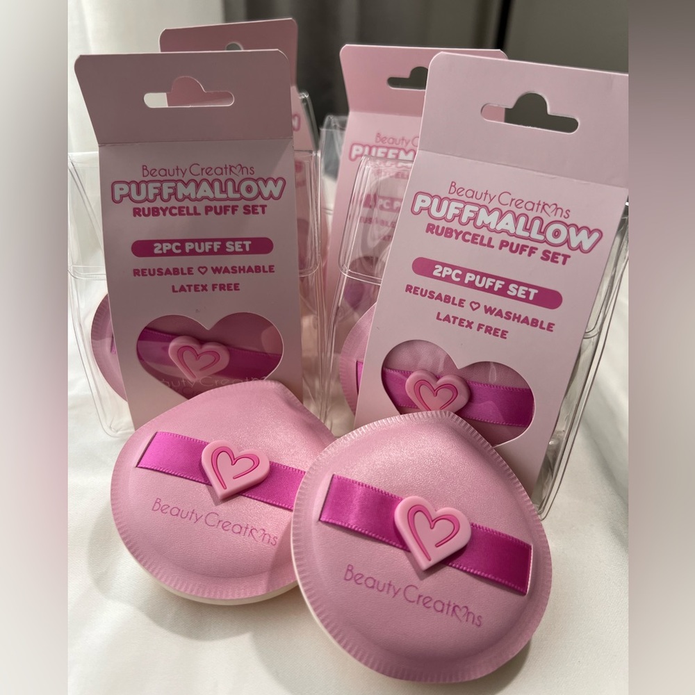 Beauty Creations PUFFMALLOW Rubycell Puff Set - 2PCS Puff Set